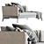 Feel Good Chaiselongue Flexform 2016 3D model small image 2