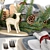Festive Holiday Table Setting 3D model small image 5