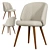 Modern Alyssa A970 Sidechair 3D model small image 2