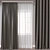 Modern 3D Curtain Model - Vray/Corona 3D model small image 1