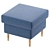 Modern Textile Pouf for Relaxation 3D model small image 2