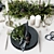 Festive Table Setting Decor 3D model small image 8