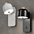 Modern Minimalist Wall Lamp 3D model small image 2