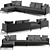 Bonaldo Soft Island Sofa 407cm 3D model small image 1