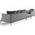 Bonaldo Soft Island Sofa 407cm 3D model small image 5
