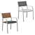 IKEA Sjalland Outdoor Furniture Set 3D model small image 4
