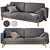 DANTONE HOME Lagom Sofa Bed 3D model small image 4