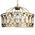  Crystal Pendant 8 Chandelier 3D model small image 1