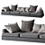 Sill Cushions Set - 78.5mm 3D model small image 2