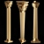 Modern Architectural Column Capital 3D model small image 1