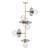 Elegant Pimpri Chandelier Fixture 3D model small image 1