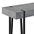 Adena Industrial Console Table 3D model small image 2