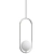 Modern Design Hoop Pendant Lamp 3D model small image 1