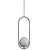 Modern Design Hoop Pendant Lamp 3D model small image 2