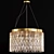 Sleek Modern Chandelier Design 3D model small image 2