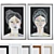 Modern Art Portrait Frame Set 3D model small image 1