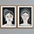 Modern Art Portrait Frame Set 3D model small image 4
