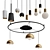 Modern Pendant Lighting HOOLAHOOP Design 3D model small image 1