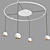 Modern Pendant Lighting HOOLAHOOP Design 3D model small image 4