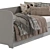 Convertible Sofa Bed Flocon 295 3D model small image 5
