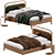 Sleek Buisseau Bed Frame 2013 3D model small image 1