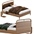 Sleek Buisseau Bed Frame 2013 3D model small image 6