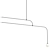 Modern Design Lamp Lines 5 3D model small image 1