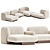 Modern Pop Sofa by Delcourt 3D model small image 1