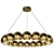 Sleek Timebeus Pendant Light 3D model small image 1