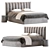 Modern Strauss Bed Frame 2016 3D model small image 1