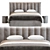 Modern Strauss Bed Frame 2016 3D model small image 2