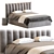 Modern Strauss Bed Frame 2016 3D model small image 3
