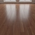 Engineered Wood Flooring Dark Light Maple Oak 3D model small image 3