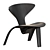 PK0 A Armchair by Fritz Hansen 3D model small image 2