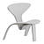 PK0 A Armchair by Fritz Hansen 3D model small image 4