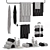 Bathroom Towel Set & Accessories 3D model small image 1