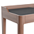 Junius Solid Walnut Desk 3D model small image 4