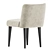 Modern Chair KITA by Meridiani 3D model small image 4