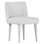 Modern Chair KITA by Meridiani 3D model small image 5