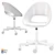 Sleek Swivel Chair Model Kit 3D model small image 3