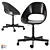 Sleek Swivel Chair Model Kit 3D model small image 4