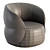 Stylish Clip Armchair from Ditre Italia 3D model small image 6