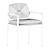 Modern Yoko Cord Outdoor Chair 3D model small image 6