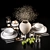 Elegant Dining Tableware Set 3D model small image 1