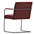 Elegant Stitched Armchair Design 3D model small image 5