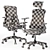 ErgoTech Metal Office Chairs 3D model small image 4