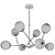 Minimalist Modern Proto Chandelier 3D model small image 2