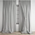 Polygonal Curtain Model with Textures 3D model small image 3