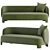 Modern Chic TARU Sofa by Ligne Roset 3D model small image 2