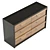 Modern 6-Drawer Dresser, UV-Unwrapped 3D model small image 2